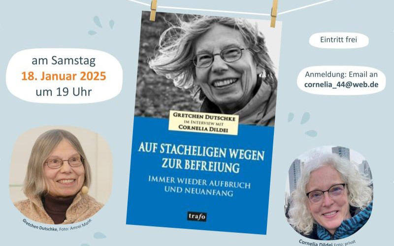 Plakat für die Lesung in der Waschküche. Grafik: Waschküche