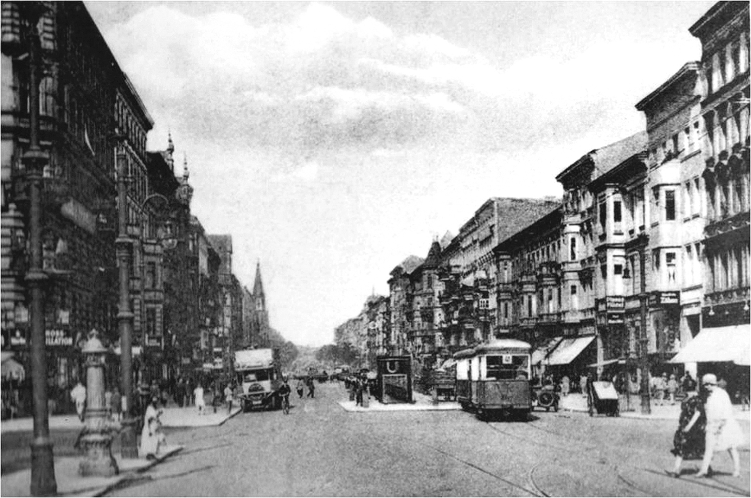 Gestern und heute: Brunnenstraße (2)
