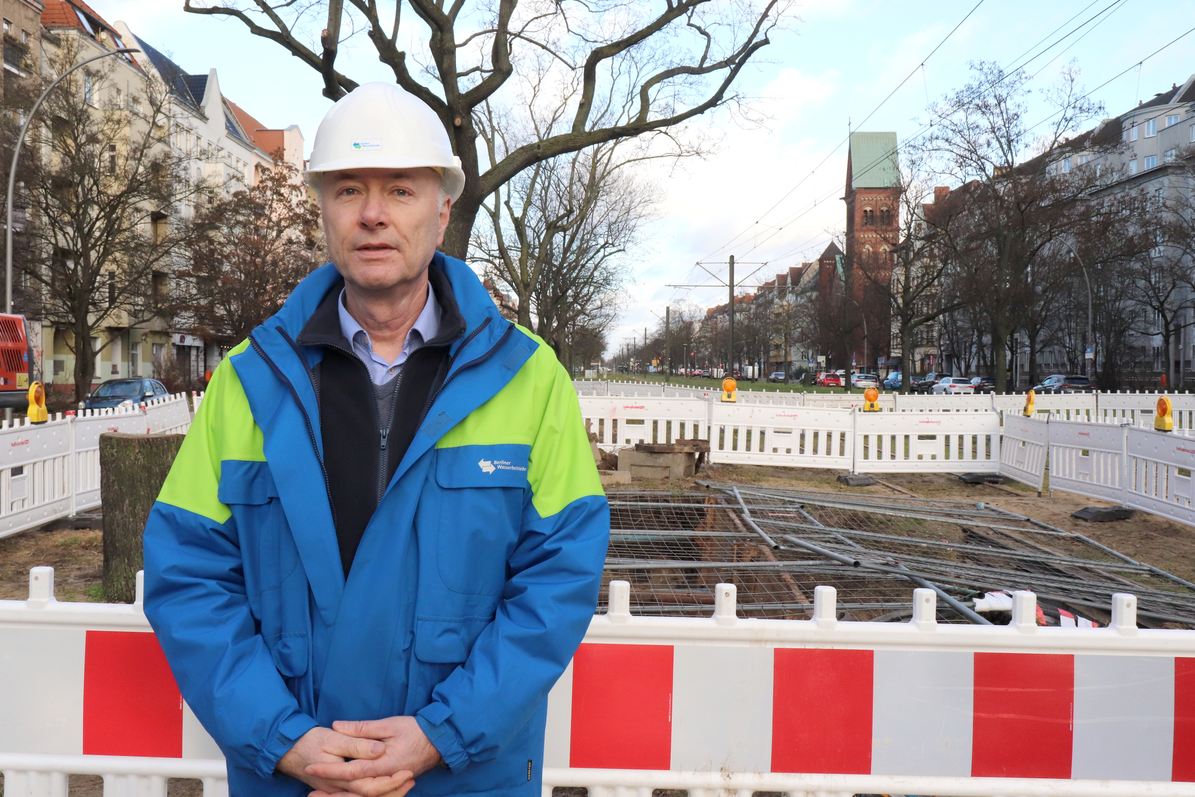 Nach Wasserrohrbruch: Reparatur in der Seestraße