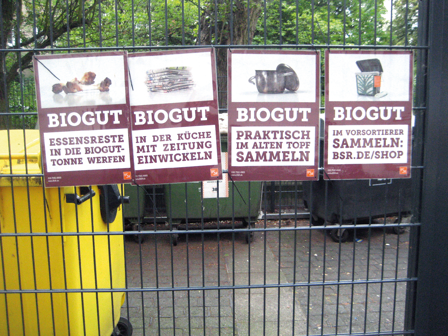 Der Biomüll stinkt mich an!