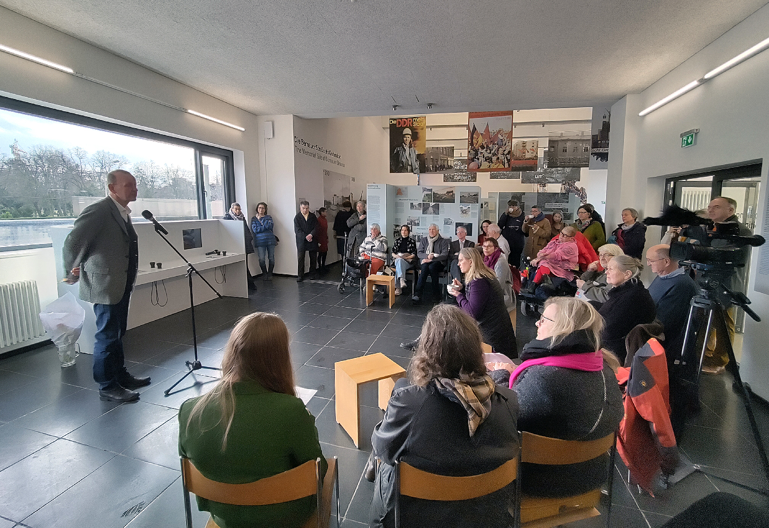 Gedenken an die gesprengte Versöhnungskirche