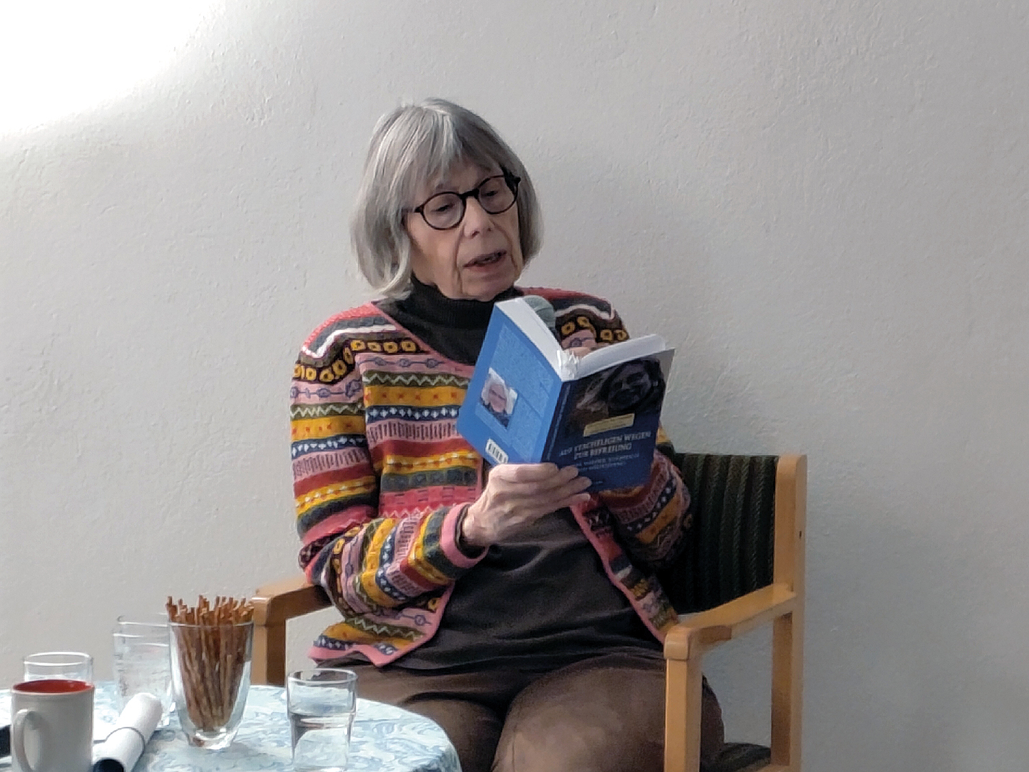 Ein Mal Gretchen Dutschke treffen!