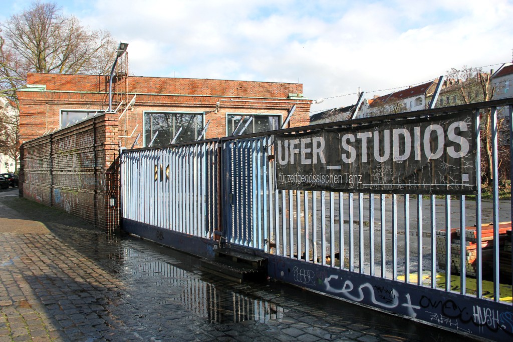 Die Uferstudios für zeitgenössischen Tanz in der Uferstraße. Foto: Hensel