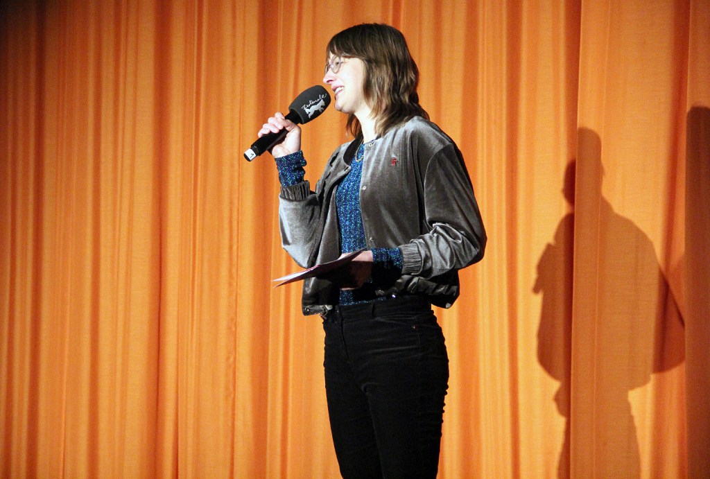 Anne Lakeberg moderiert wieder "Berlinale goes Kiez". Foto: Hensel