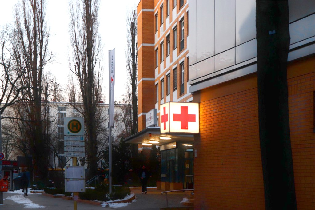 Das DRK-Krankenhaus in der Drontheimer Straße. Foto: Schnell