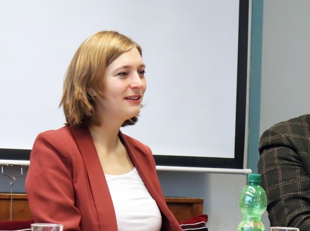 Direktkandidatin Hanna Steinmüller