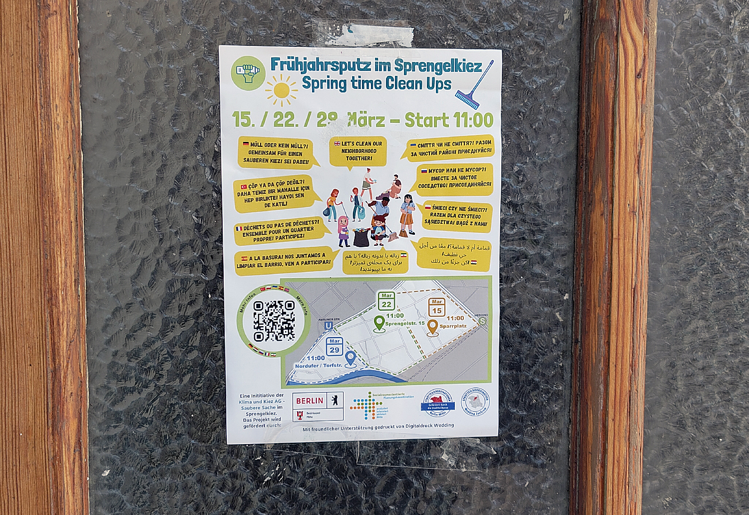 Auf zum Frühjahrsputz im Wedding!