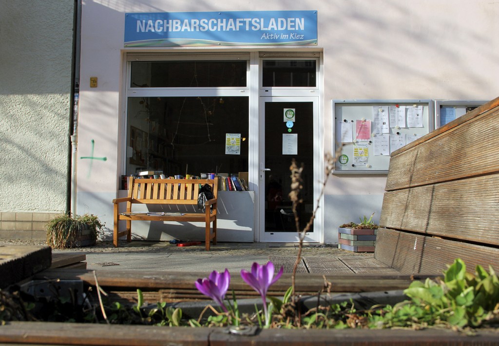Der Nachbarschaftsladen in der Sprengelstraße 15. Foto: Hensel