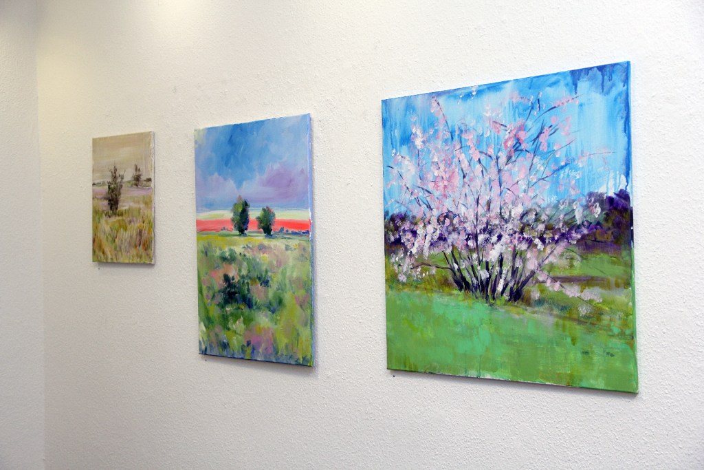 Drei Bilder von Tatiana Miller. Foto: Hensel