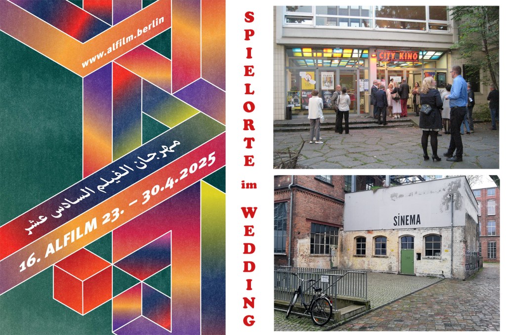 Das Sinema Transtopia und das City Kino Wedding sind die Weddinger Spielorte des 16. ALFILM Festivals. Montage: Brunnenmagazin