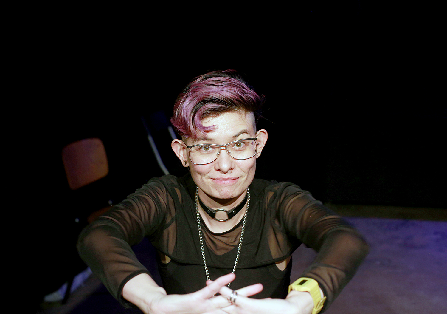 Von visueller Kunst zum Theater