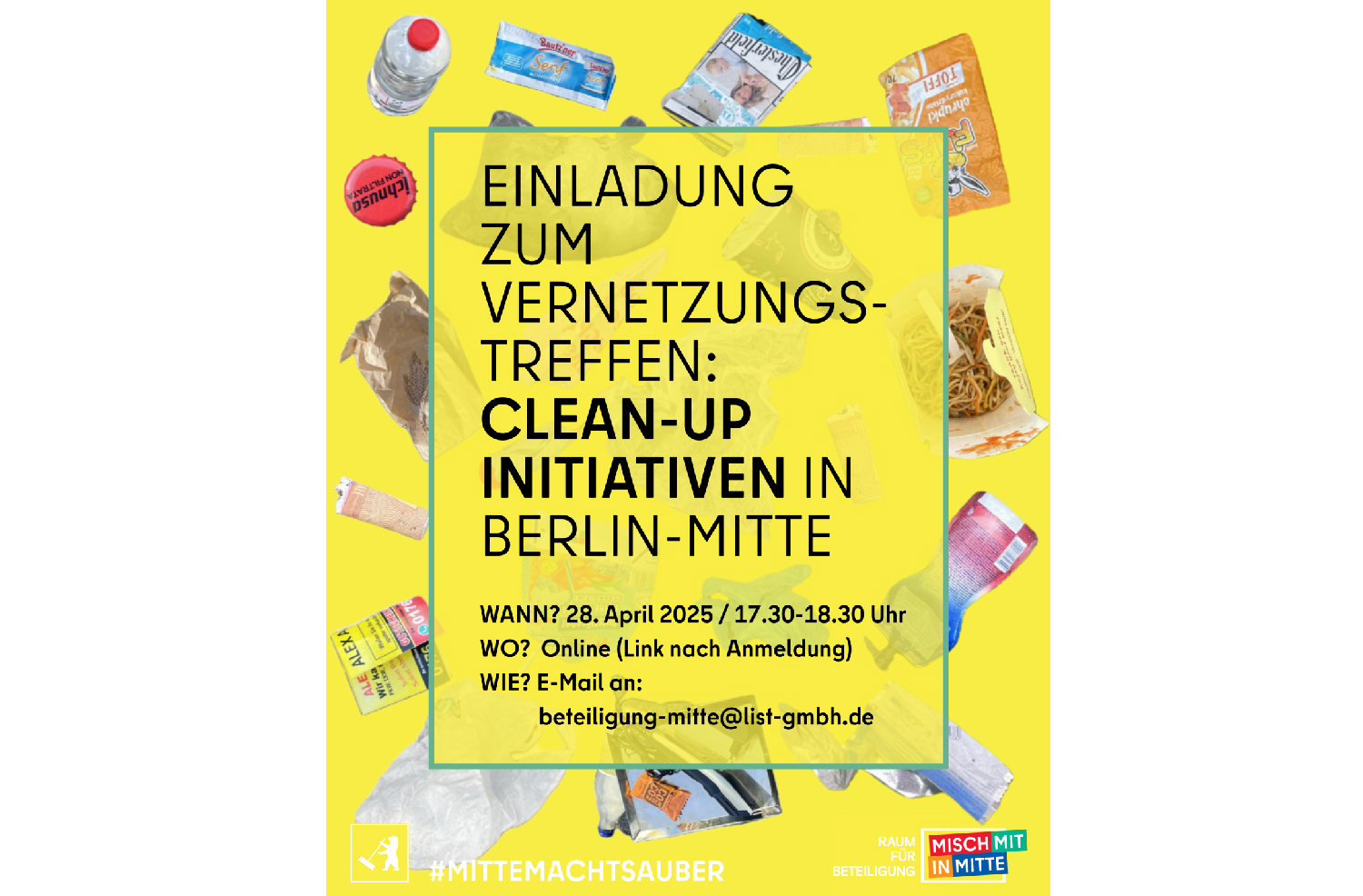 Austauschtreffen für Cleanup-Initiativen