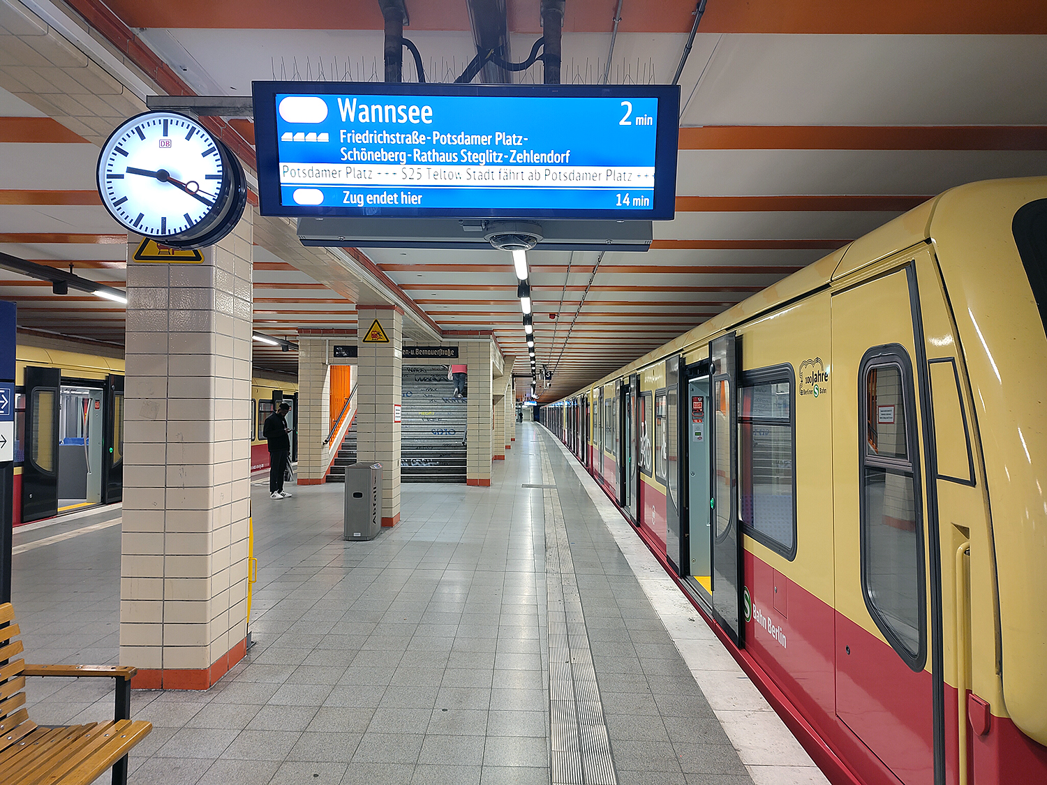 Kabeldiebstahl am Humboldthain: S-Bahn-Verkehr eingeschränkt