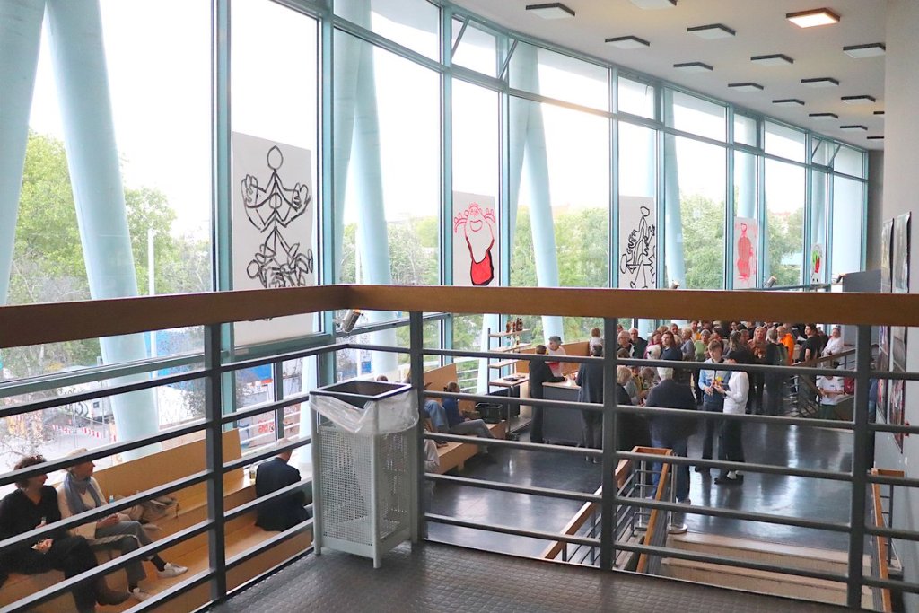 Im Foyer des Atze Musiktheaters. Foto: Hensel