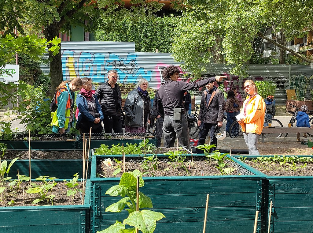 Bei der Essbaren Straße. Foto: Hensel