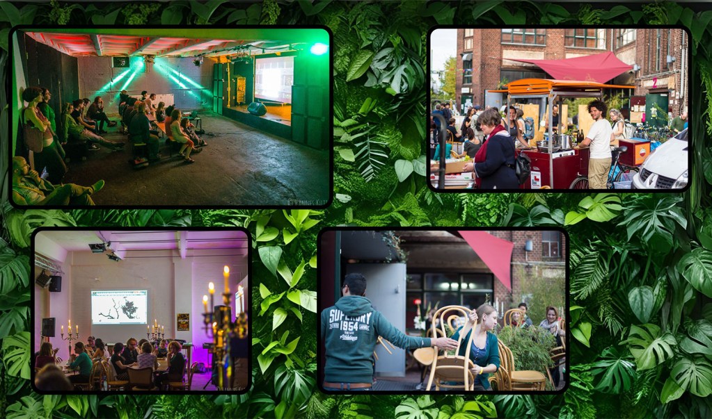 Eindrücke von vorangegangenen Ausgaben des Emergent Berlin Festivals. Fotos/Collage: Baumhaus