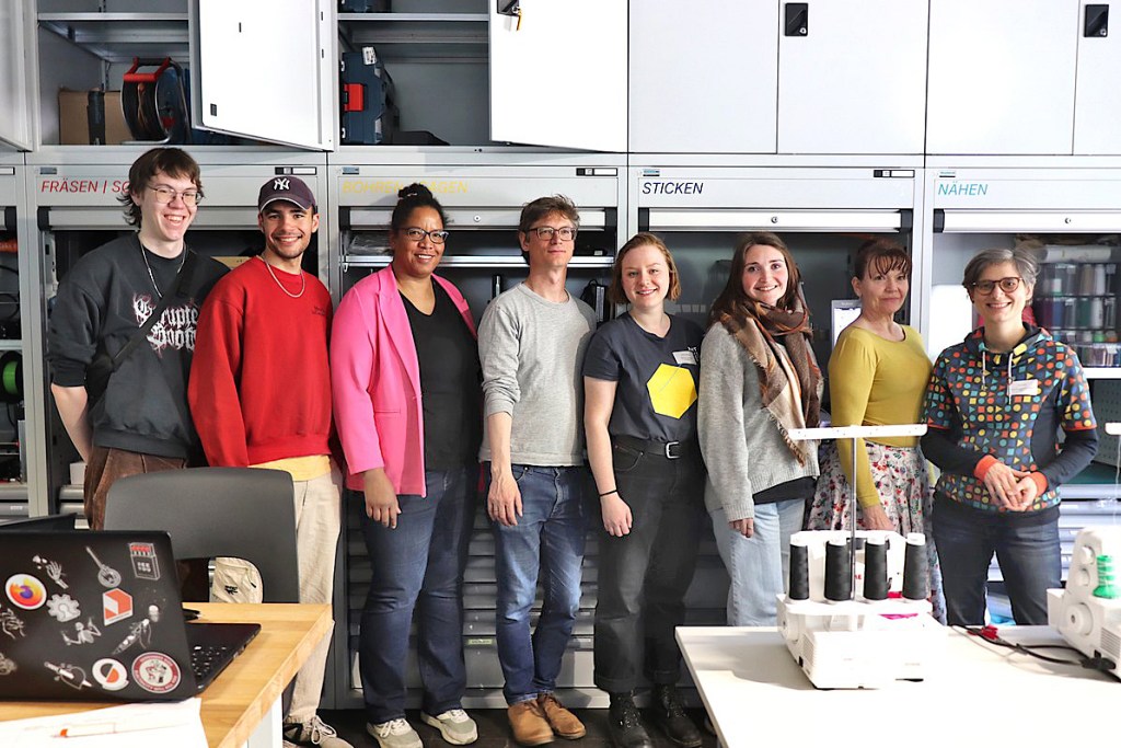 Team der Glasbox an der BHT. Foto: Schnell