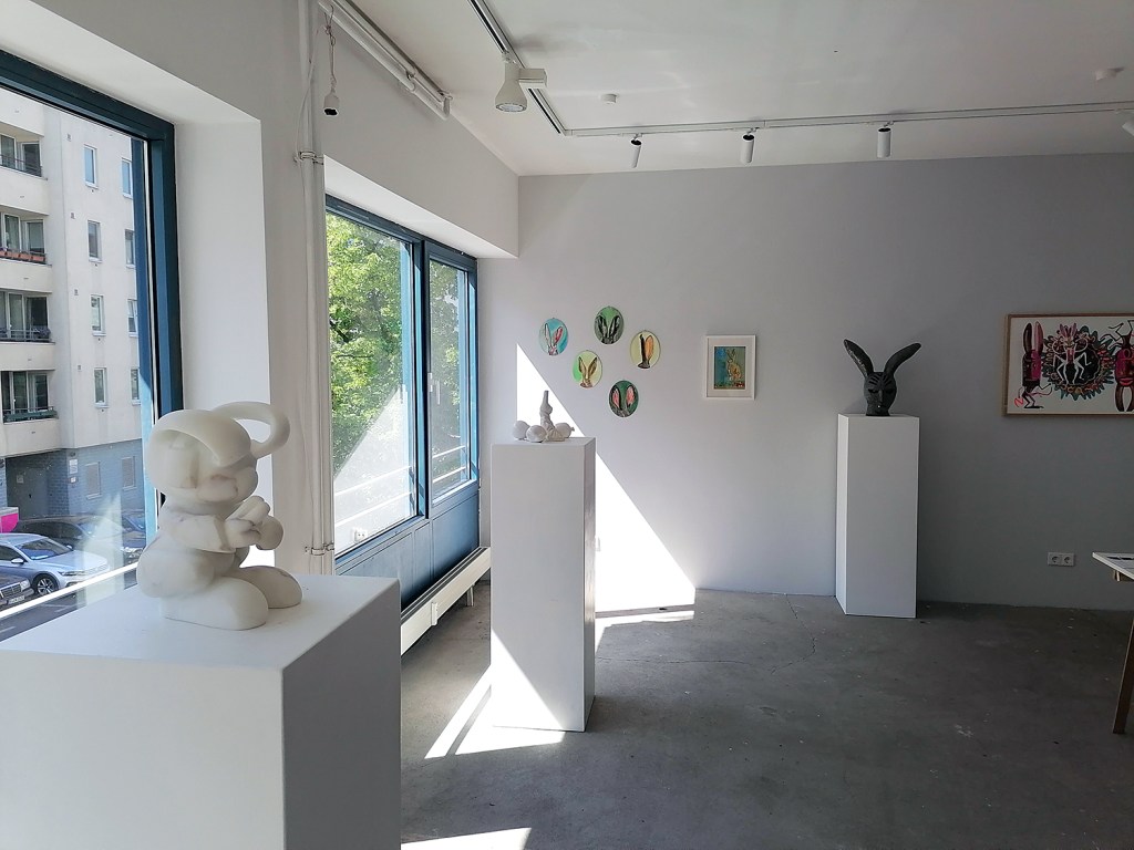 Der Ausstellungraum in der oberen Etage. Foto: Alain Baillet
