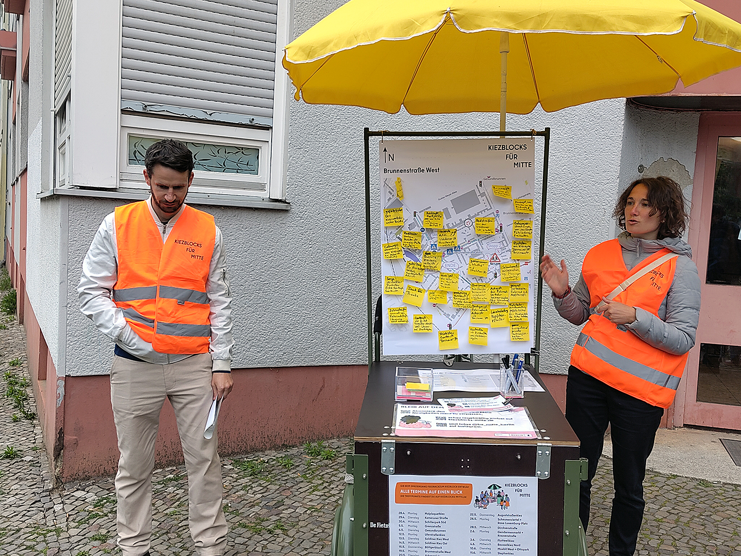 Zwei Spaziergänge, eine Frage: Wie soll die Stadt sein?