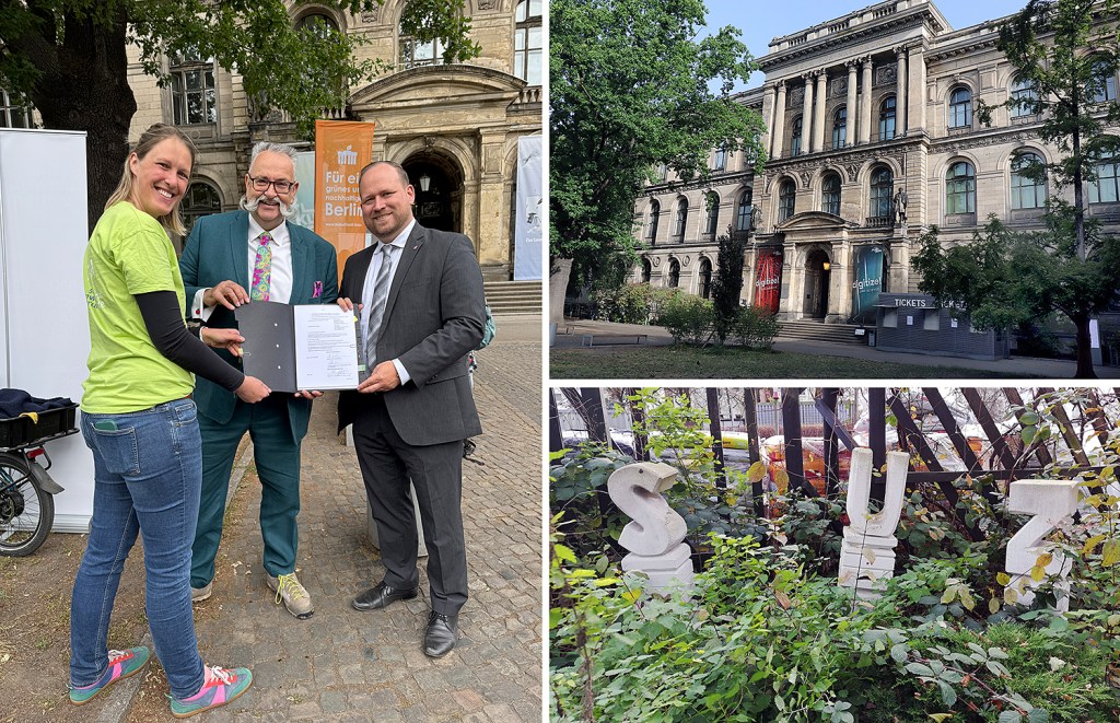 Das Schul-Umweltzentrum Mitte (SUZ) und das Naturkundemuseum sind eine Kooperation eingegangen. Foto links: BA Mitte, Foto rechts oben: Schnell, Foto rechts unten: Hensel