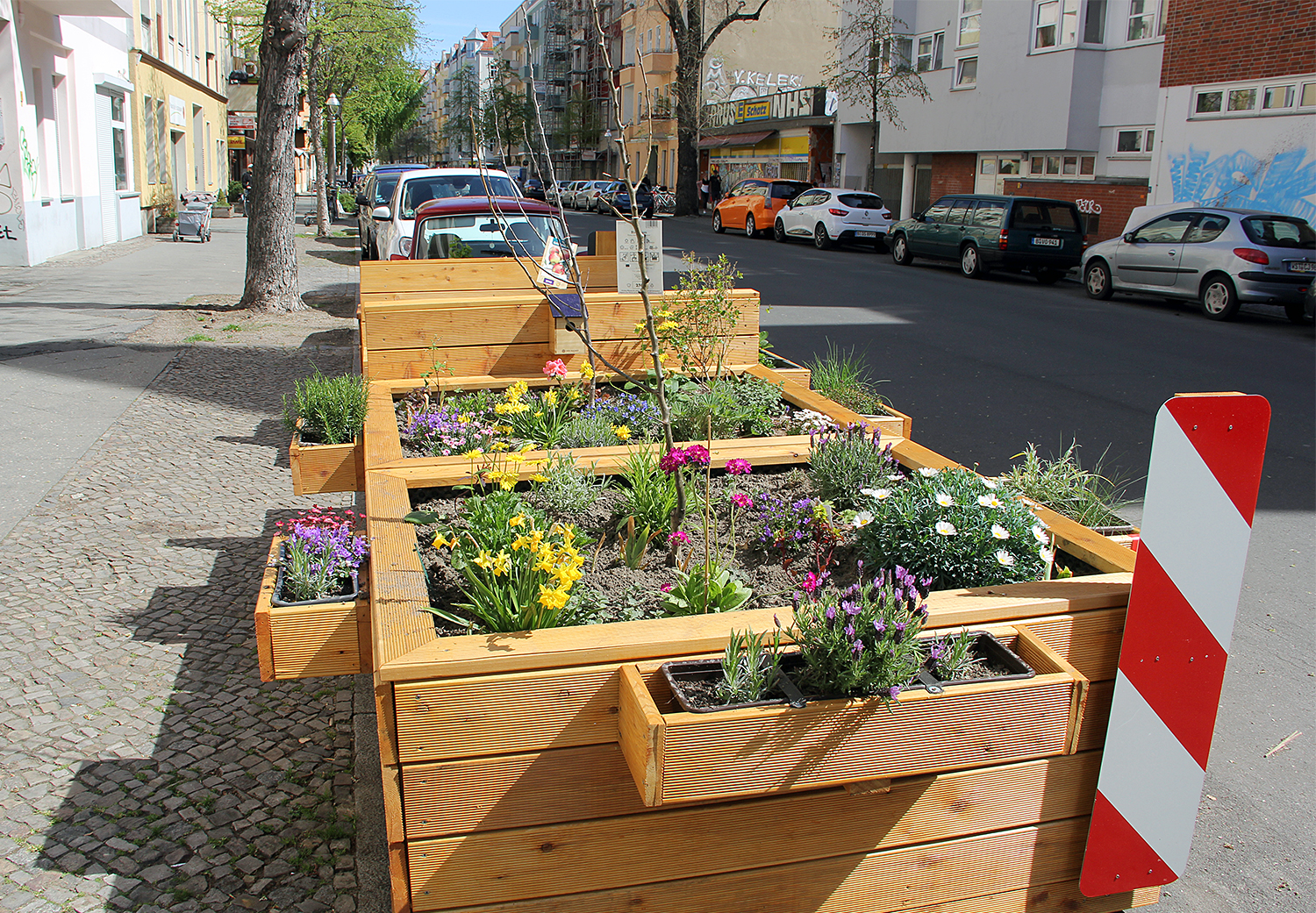 Wer möchte das Parklet im Sprengelkiez pflegen?
