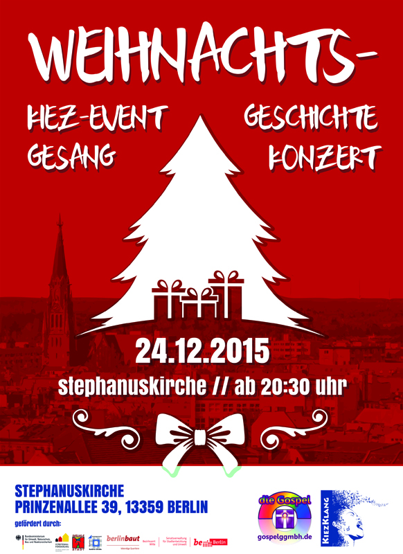 Plakat für das Weihnachtskonzert. Foto: artem