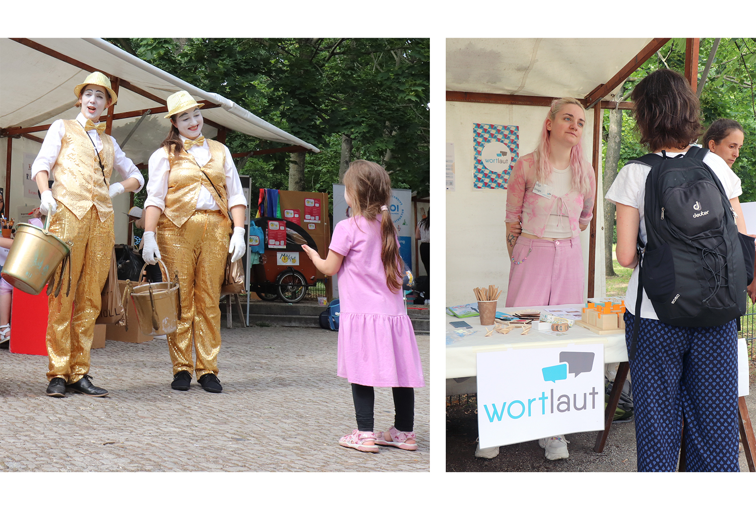 Das Brunnenmagazin ist auf der Projektmesse