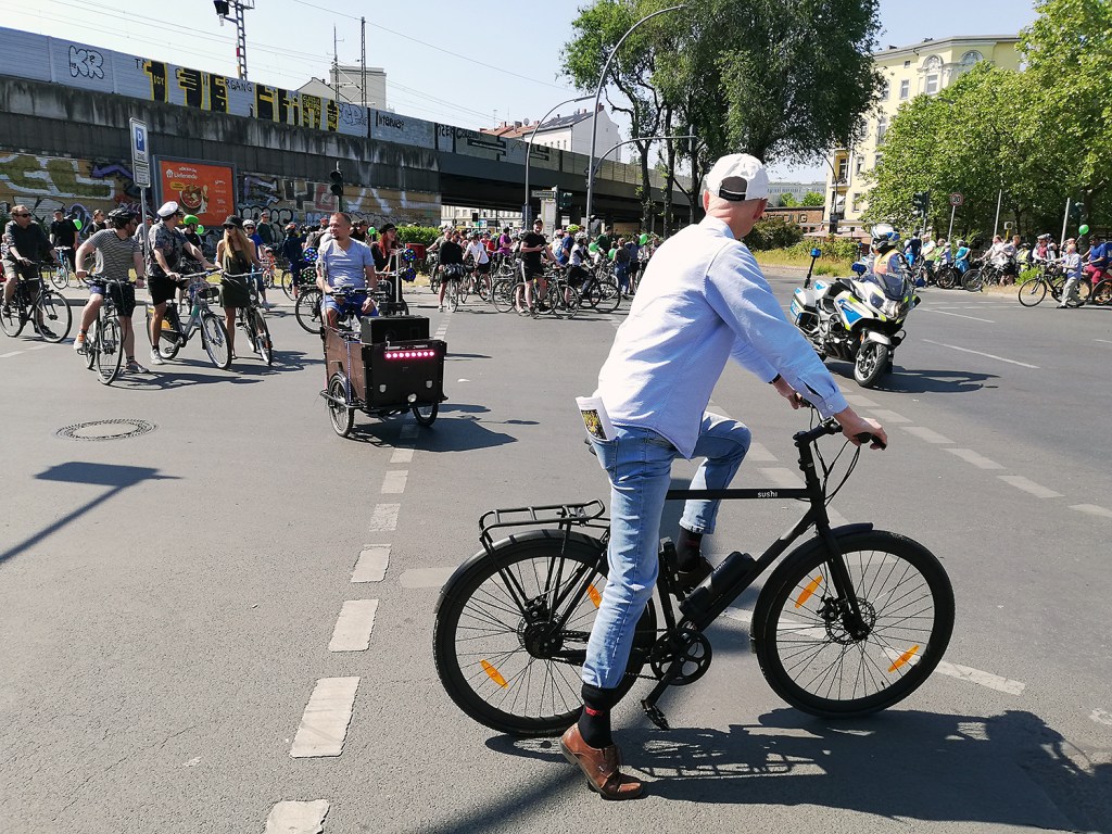Veranstaltungstipps: Los geht's zur Fahrradsternfahrt am Startpunkt am Nettelbeckplatz. Foto: Hensel