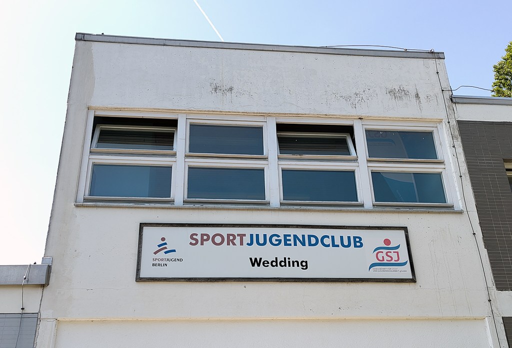 Sportjugendclub Wedding in der Ungarnstraße. Foto: Hensel