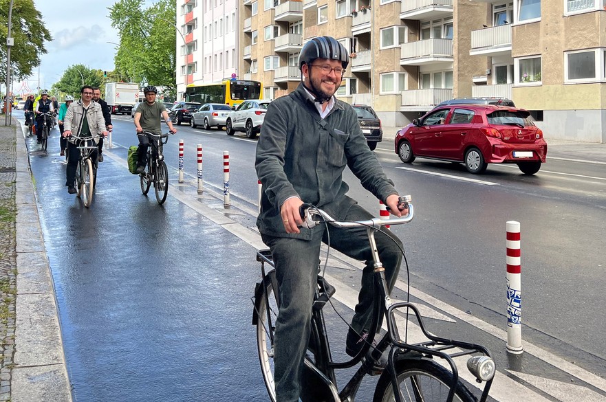 Was wird aus den Kiezblocks, Herr Schriner?