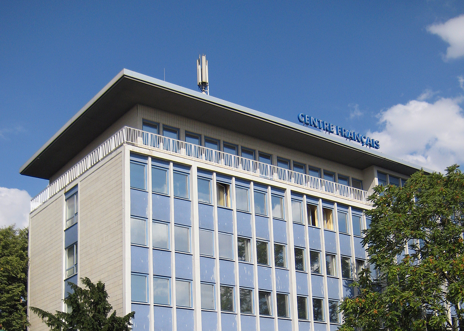 Das Centre Français wird zur Baustelle