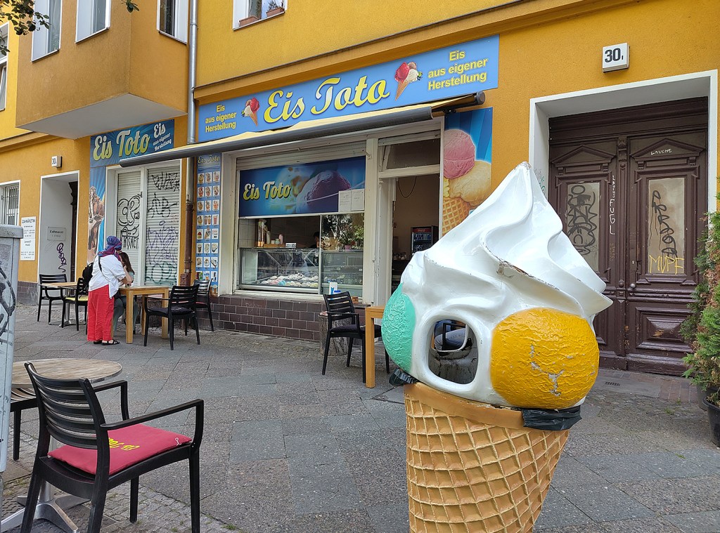 Eis Toto in der Schönwalder Straße. Foto: Hensel