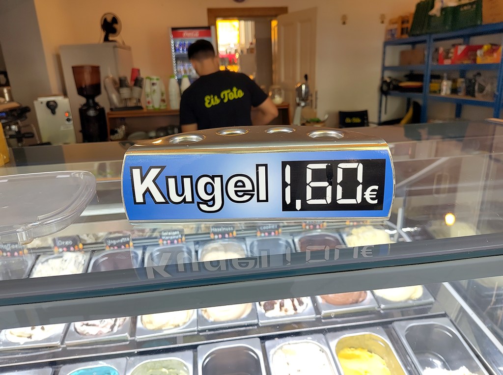 Eine Kugel kostet 1,60 Euro. Foto: Hensel