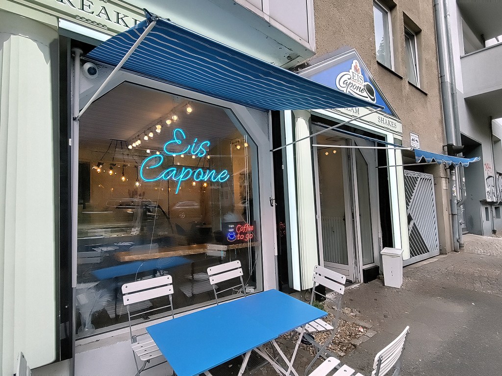 Eis Capone in der Hochstraße. Foto: Hensel