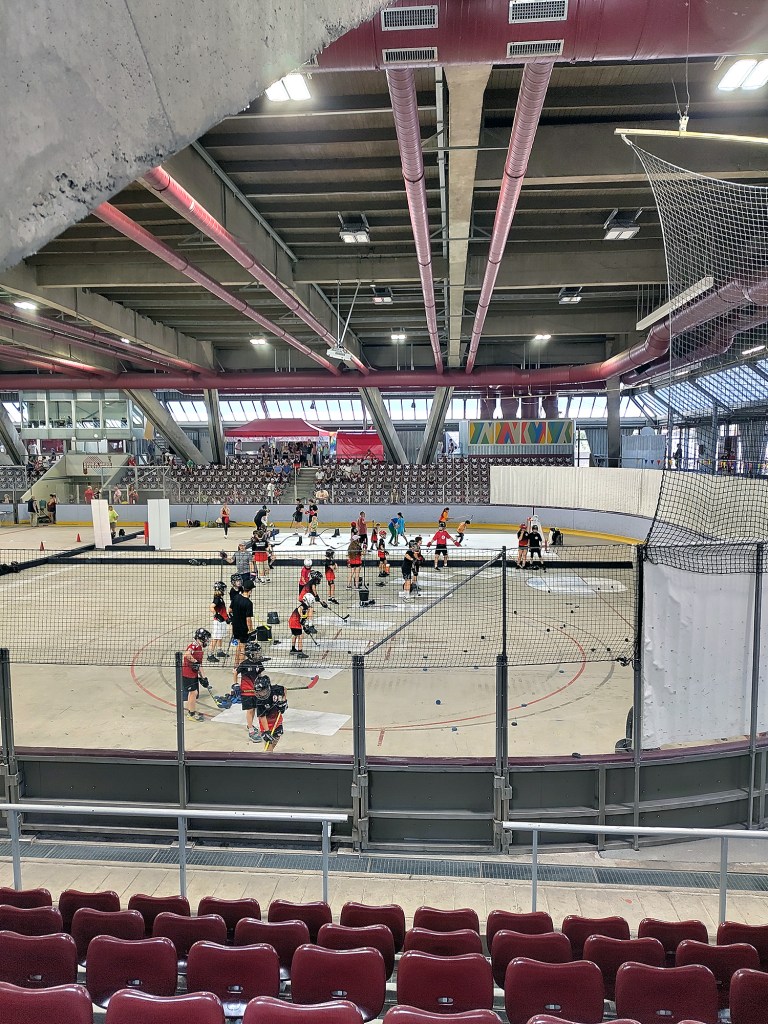 Familiensportfest im Erika-Heß-Eisstadion. Foto: Hensel