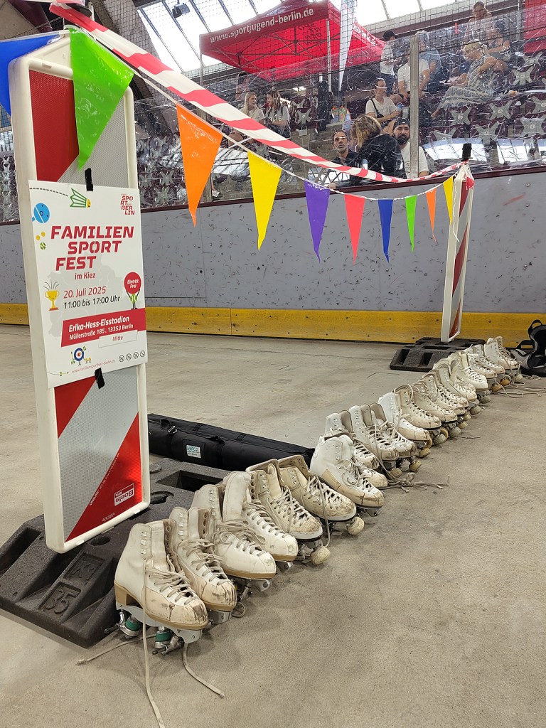 Familiensportfest im Erika-Heß-Eisstadion. Foto: Hensel