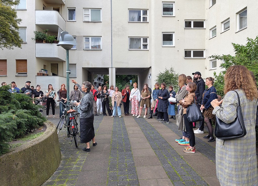Beim Nightcaps-Spaziergang am 22. Juli. Foto: Hensel