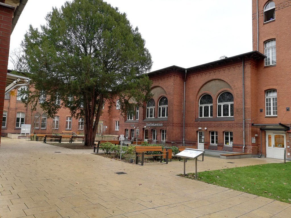 Blick ins Paul-Gerhardt-Stift an der Müllerstraße. Foto: Hensel