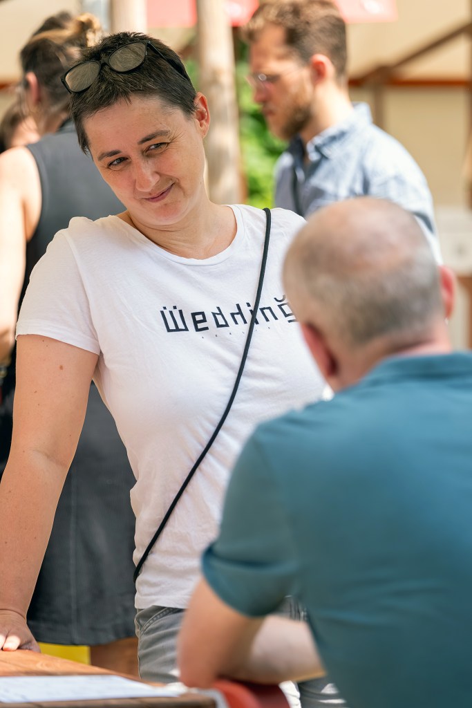 Wedding im Gespräch in Neukölln. Foto: Paul Alexander Probst