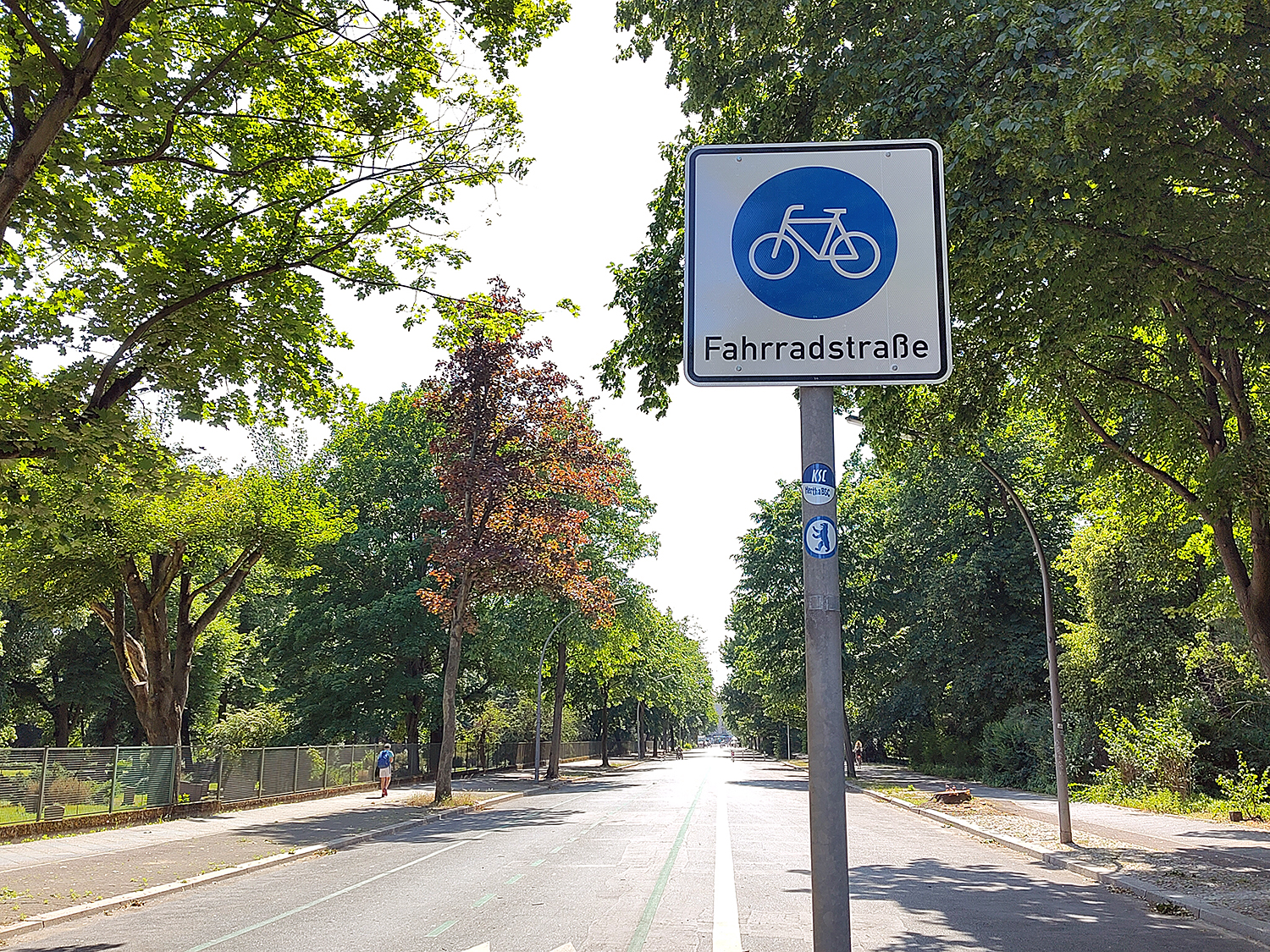 Ungarnstraße ist teilweise Fahrradstraße
