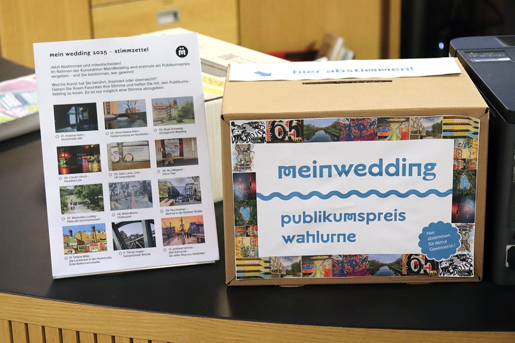 Wahlurne für den Publikumspreis. Foto: Schnell