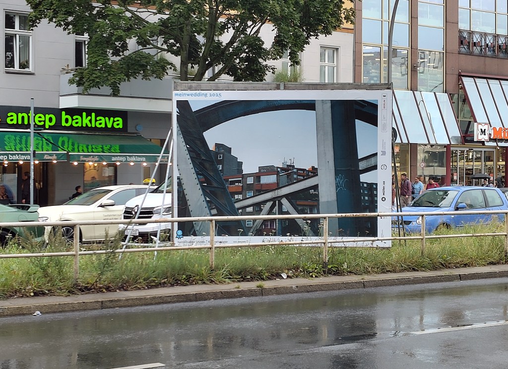 Das zweitplatzierte Motiv auf der Müllerstraße. Foto: Hensel