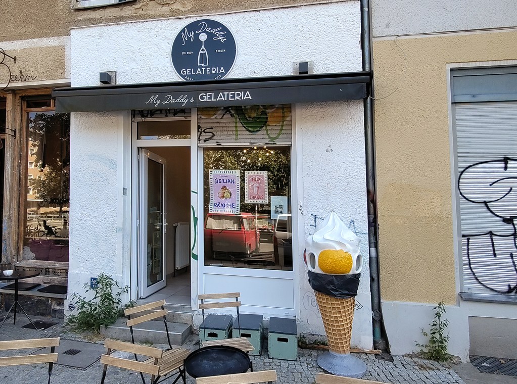 My Daddy's Gelateria in der Grüntaler Straße. Foto: Hensel