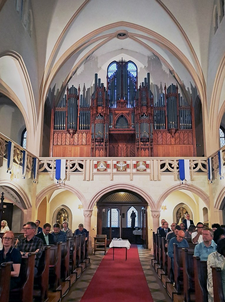 Die Orgel in der Kirche St. Afra. Foto: Schnell