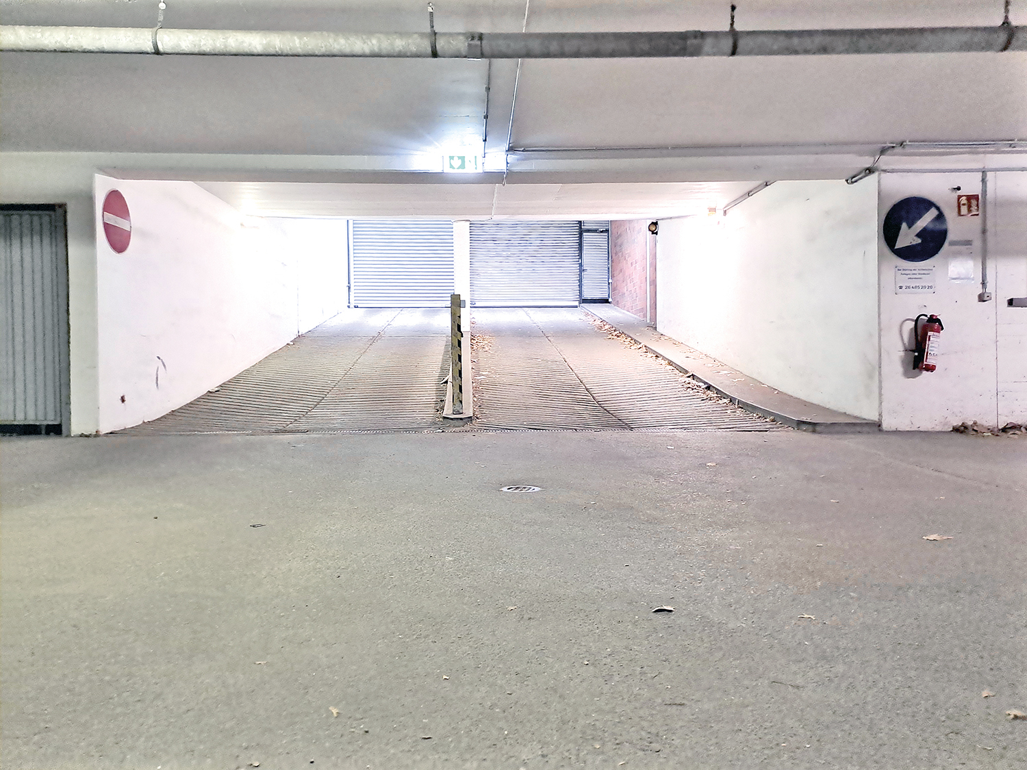 Begeisterung für die Tiefgarage