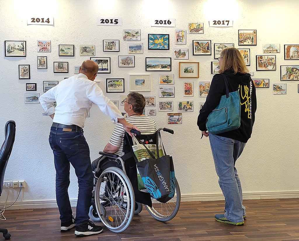 Ausstellungseröffnung von Marisa Kirko bei "Made in Wedding". Foto: Hensel