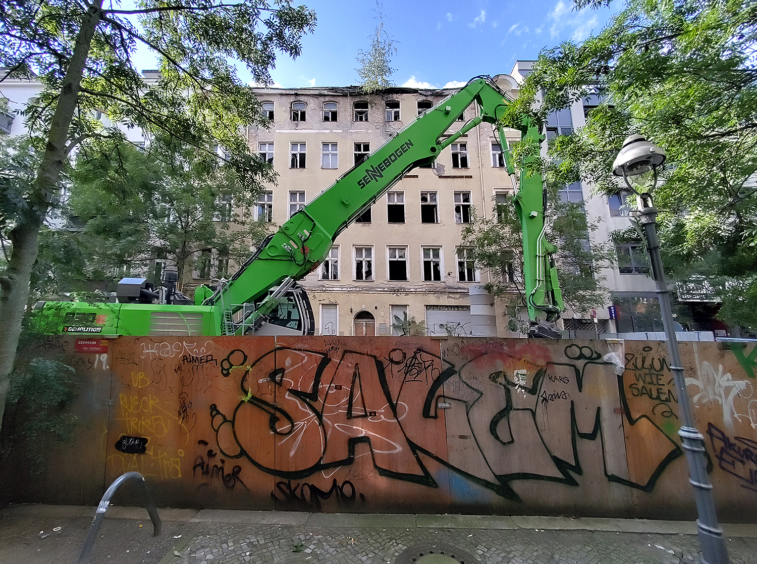 Burgsdorfstraße: Abriss kann beginnen