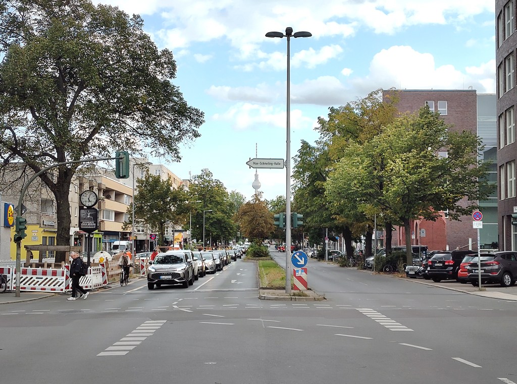 Die Brunnenstraße. Foto: Hensel