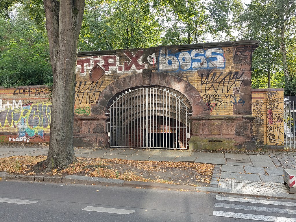 Der Eingang zum Stettiner Straße an der Gartenstraße. Foto: Hensel