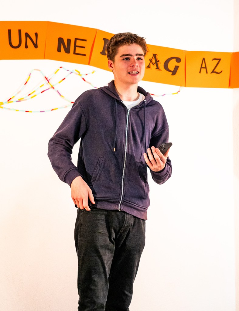 Die offizielle Geburtstagsrede hielt Reaktionsmitglied Jakob Hensel. Foto: Sulamith Sallmann